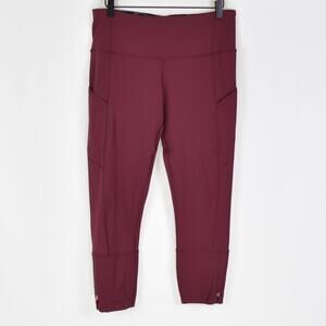 Lululemon Rebel Runner Crops, size 10